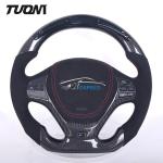 BMW 3 Series F30 Leather Carbon Fiber Steering Wheel With LED Lights OEM