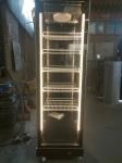 R290 Single Door Upright Fridge Commercial Beverage Display Refrigerator