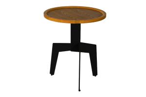 Quality Matte Finish Metal Frame Coffee Tables Luxury Wood Sturdy Construction wholesale