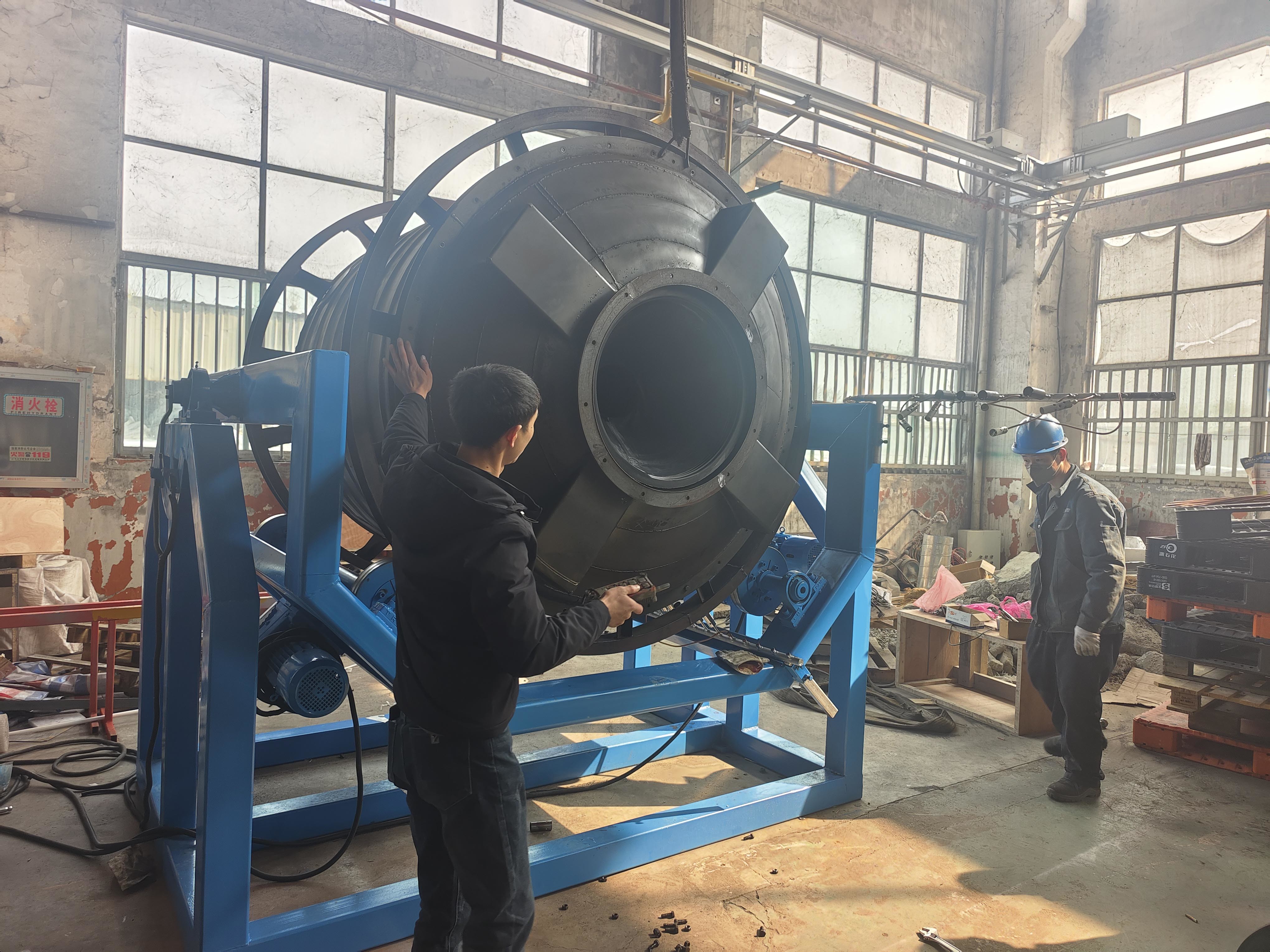Water Tank Making Machine with Air Pressure 0.6-0.8MPa PLC Control System 220V/380V