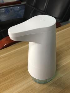 Quality 350ml Desk type Touchless Sanitizer Dispenser Automatic soap dispenser White/ pink ABS+PET wholesale
