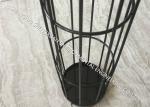 Light Weight Carbon Steel Filter Bag Cage , DN 125 x 6000 mm Length Baghouse