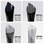 1.52*30m UV PROOf Car Security 1ply Carbon Roll Automotive Glass Window Solar