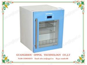 Quality OP-114 OEM Manufactured Single Glass Door Mini Medical Laboratory Refrigerator wholesale