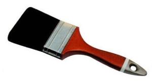 Quality Double Boiled Black Bristle Painting Brush wholesale
