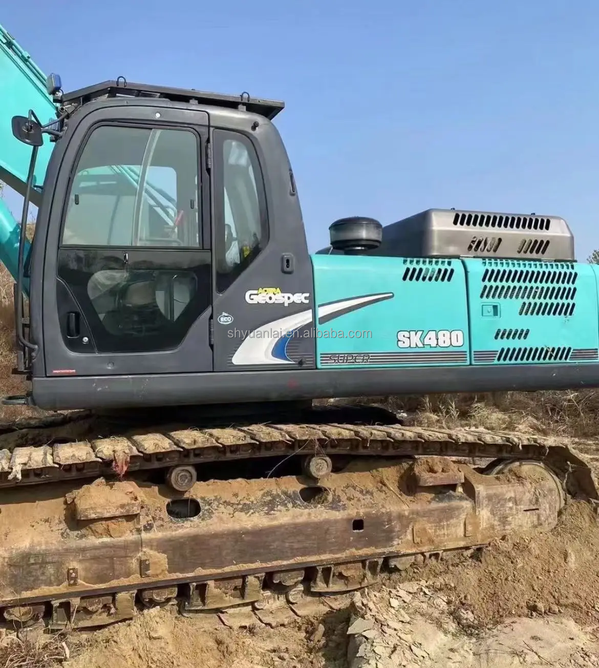 Second Hand Shensteel SK480 Excavator 2019 Model Speed King Fuel- Durable Steel 48T