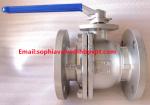 BODY CF8 CF8M stainless steel ball valve
