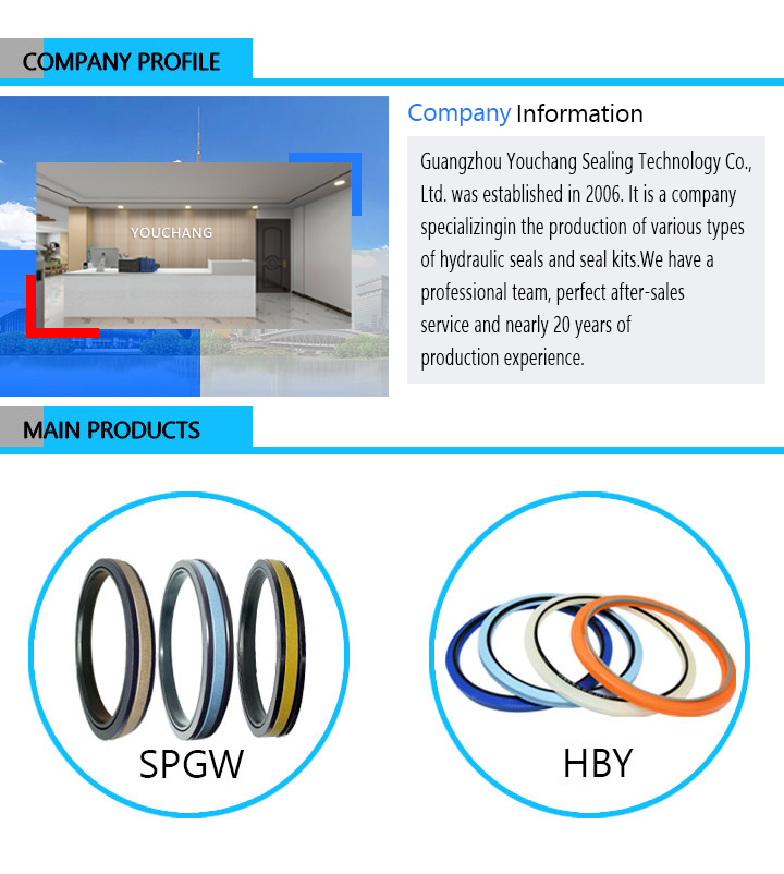 Machinery Repair Shops NBR POM Hot Products KDAS Seals Hydraulic Piston 40*32