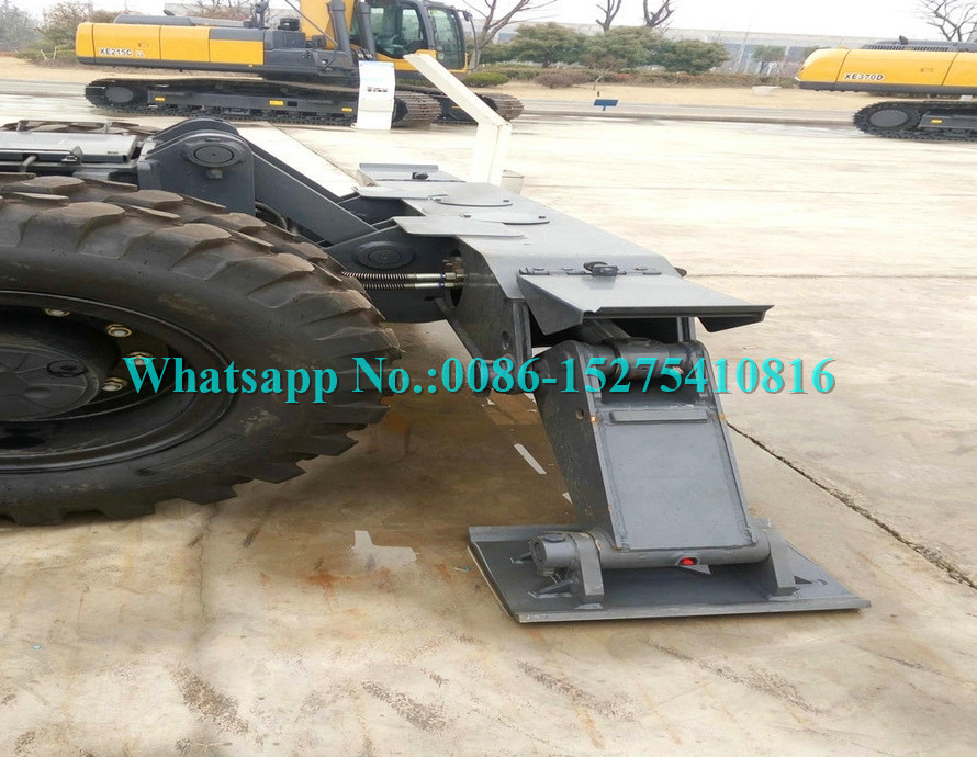 All Wheel Drive 4 Wheeled Mini Excavator , 6 Ton Excavator For Earth Moving XE60WA