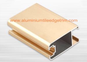 Quality Satin Anodized Aluminium Window Profiles , Aluminium Extrusion Profiles For The Windows wholesale