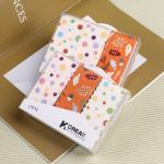 Round Dot Printed Polyester Ribbon 25mm-38mm Cotton Christmas Ribbon