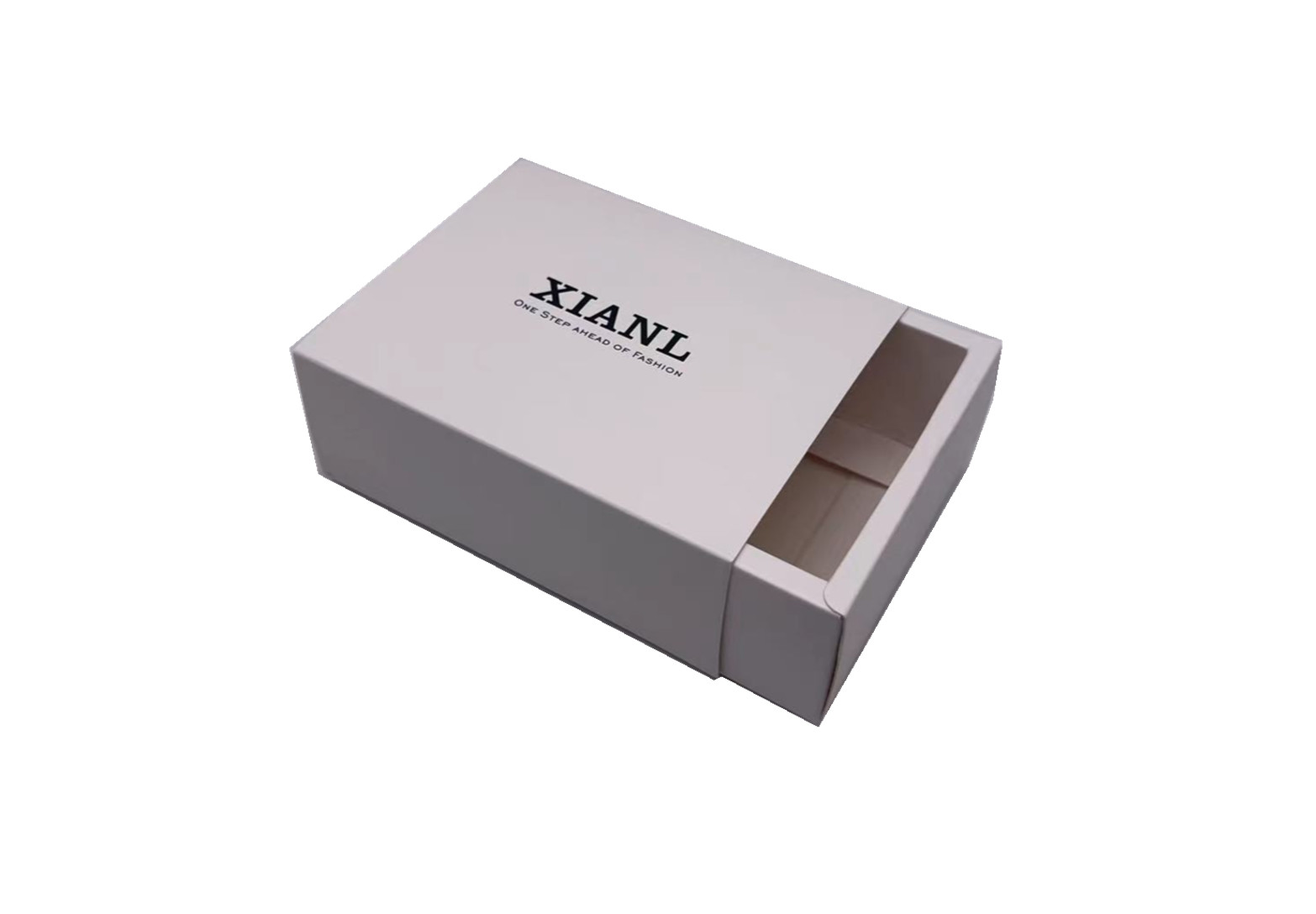 Custom White Cardboard Drawer Cosmetic Boxes 300-350GSM for Mask Packaging