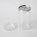 PET Clear Candy Cookie Jar 1500ml Honey Food Packaging