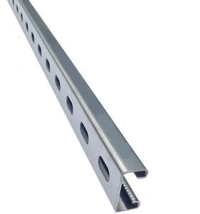 Quality Pre Galvanized Silver Slotted C Channel wholesale