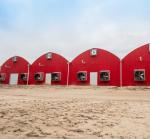 US Agricultural Multi Span Tunnel Plastic Film Greenhouses with Hydroponic