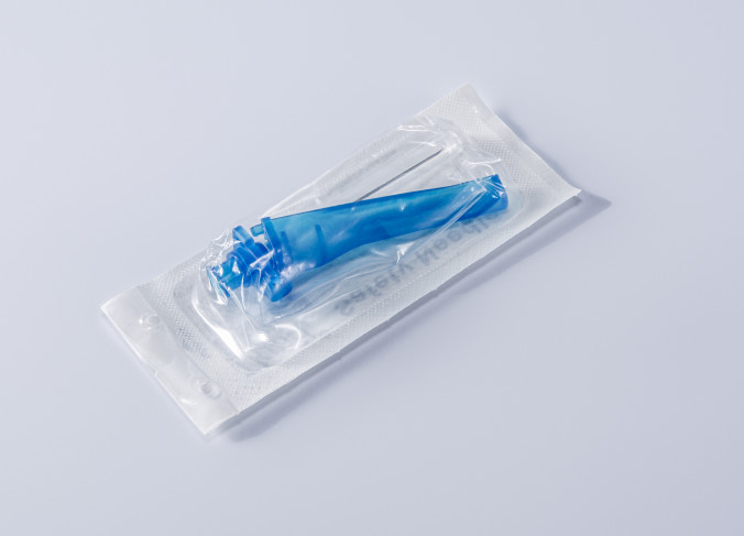 Safety Disposable 30G Hypodermic Single Lumen Needle For Injection Syringe