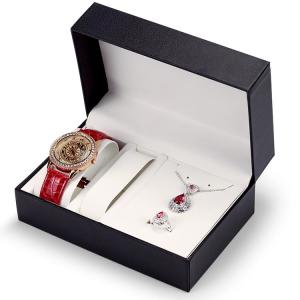 Quality F Flute Watch Packaging Paperboard Gift Boxes Flocking Insert wholesale