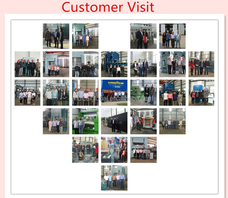 PLC Controlled Jaw Type Rubber Vulcanizing Press Machine for Tyre Tread Vulcanization