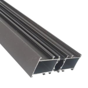 Quality Multifunctional Aluminum Window Frame Extrusion Profiles Grey wholesale