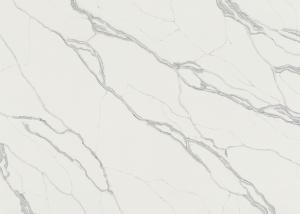 Quality Indoor Decorative Countertops Calacatta Quartz Stone Scratch Resistant wholesale