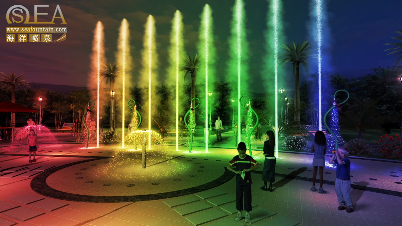 architectural musical fountain dancing decorative fountain