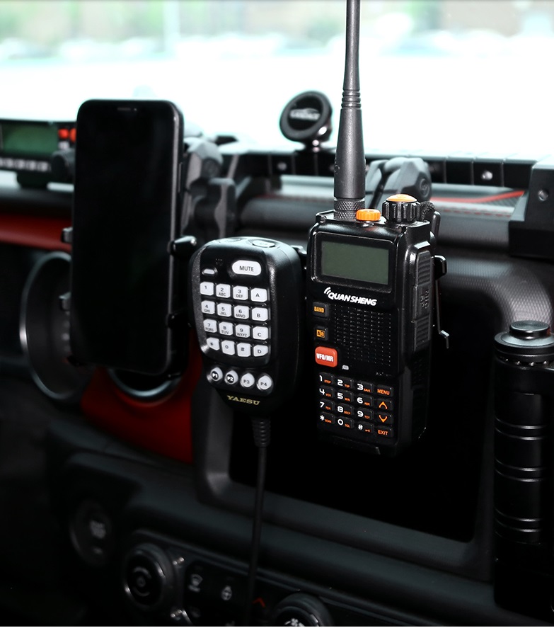 Convenient Multi-Function Center Console Bracket for Toyota FJ Land Cruiser SUV Model