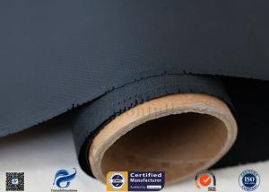 Quality Chemical Resistance 40/40g 1*50m 4H Satin Weave Silicone Coated Fiberglass Fabric wholesale