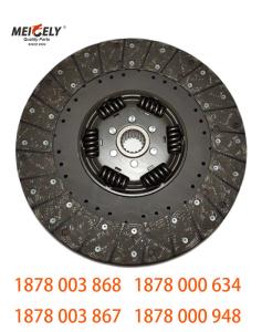 Quality Truck Parts Clutch Disc 1878 003 868 For VOLVO 1878 000 634 Clutch Kits wholesale