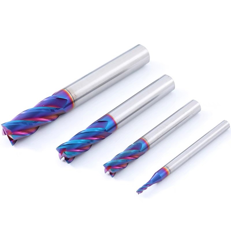 Tungsten Carbide Flat Milling Cutter With Nano Coating For Steel Processing Solutions