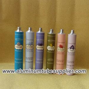 Quality 99.7% Pure Aluminum Thin Tube With Lid For Colorant Cream wholesale