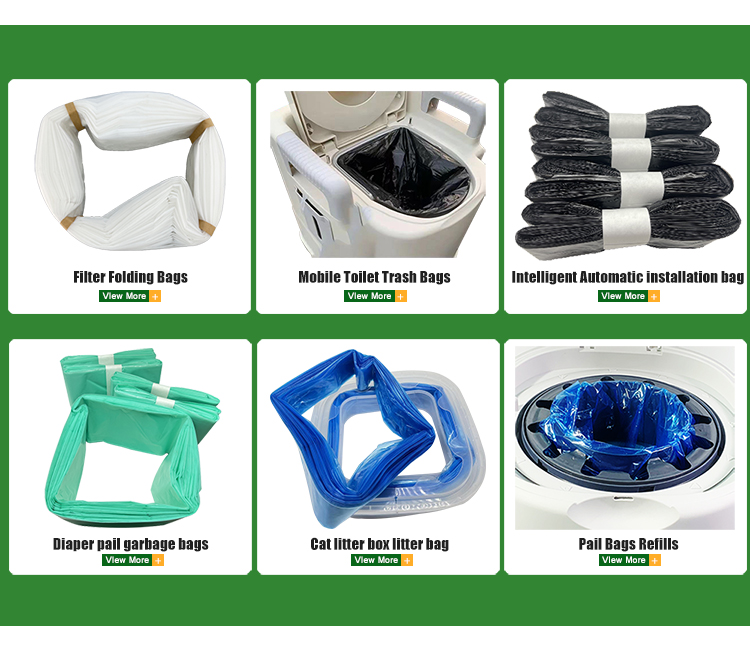 PE Dust Extractor Collection Bags Continuous Bagging Bag White For Vacuum Cleaner