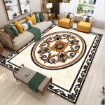 European Ancient Living Room Floor Carpets 80*120cm Area Rug Under Couch