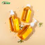 Empty Plastic Shampoo Bottles 300ml Round Cosmetic Lotion Pump Bottle
