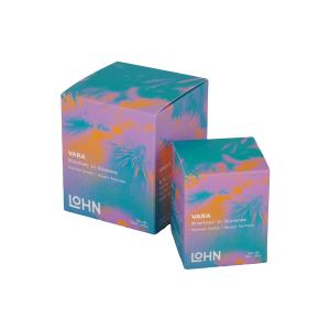 Quality Durable Embossed Candle Packaging Box Recyclable Coated Paper Material wholesale