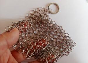 Quality ODM OEM 1.2mmx10mm Metal Stainless Steel Ring Mesh As Cast Iron Cleaner wholesale