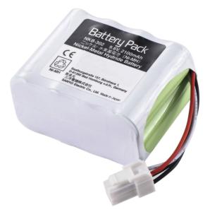 Quality 2100mAh 9.6v Nihon Kohden Battery White For NKB-302 X064 OPV-1500 OPV-1500K wholesale