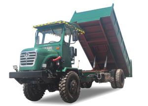 Quality 50HP Articulated Farm Tractor Truck With Loader For Infield Transport 4wd Air Brake wholesale