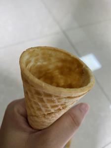 Quality 12kg/h Commercial Gas Ice Cream Cone Wafer Biscuit Machine wholesale
