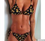 Ciktidin Floral print 2018 swimwear women swimsuit beach bathing suit