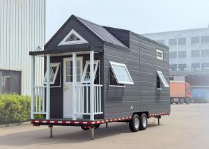 Quality Mini Travel Trailer Homes Tiny Houses On Wheels With Bedroom Bathroom wholesale
