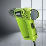 500L/Min 2KW Heat Electric Air Blower Gun，2000W thicker heater wire is of high