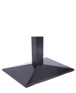 Quality 2505 Bistro Table Base Black Powder Coated Steel Table Legs For Living Room Dining wholesale