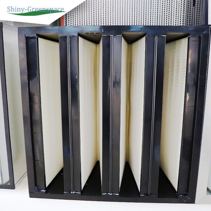 Nylon Mesh F9 HEPA Filter Ventilation Filter With 220 Initial Resistance