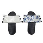 Sublimation PVC Slippers With Printable Leather Part For DIY Customized Photo