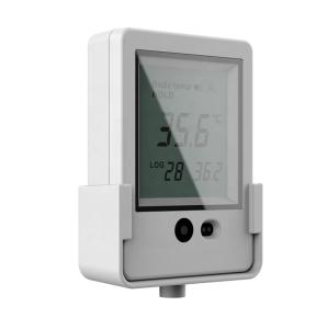 Quality Office Black White Visitor Body Guard Thermometer AI Doorbell wholesale