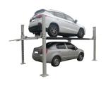 9000LBS Four Post Parking Lift Manual Lock Release 4 Post Hoist