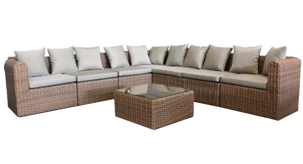 Cheap Outdoor rattan furniture modular sectional sofa set  --YS5739 for sale