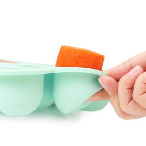 Quality Non - Stick Finish Silicone Ice Trays Prevent Channeling Taste For Baby wholesale