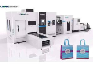 Quality Touch Screen Non Woven Box Bag Making Machine wholesale