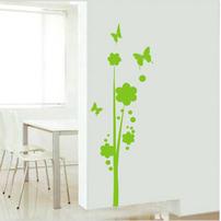 Quality Large Classic Designer Funky Wall Decoration Flower Stickers, Wall Sticker Art wholesale